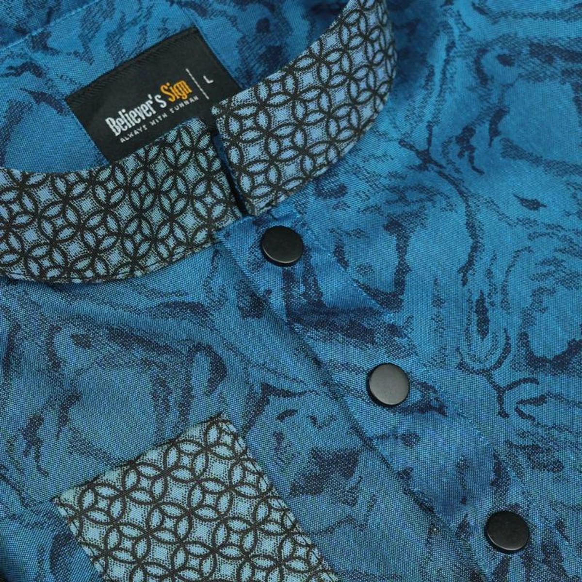 Jacquard Print Panjabi - 118