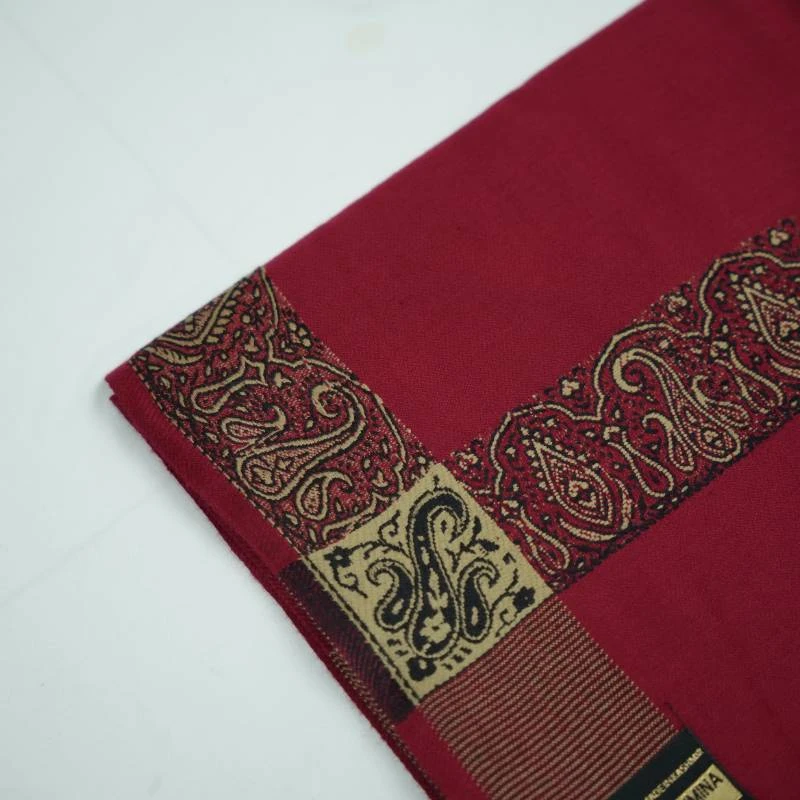 Prince Kashmiri Shawl - Maroon