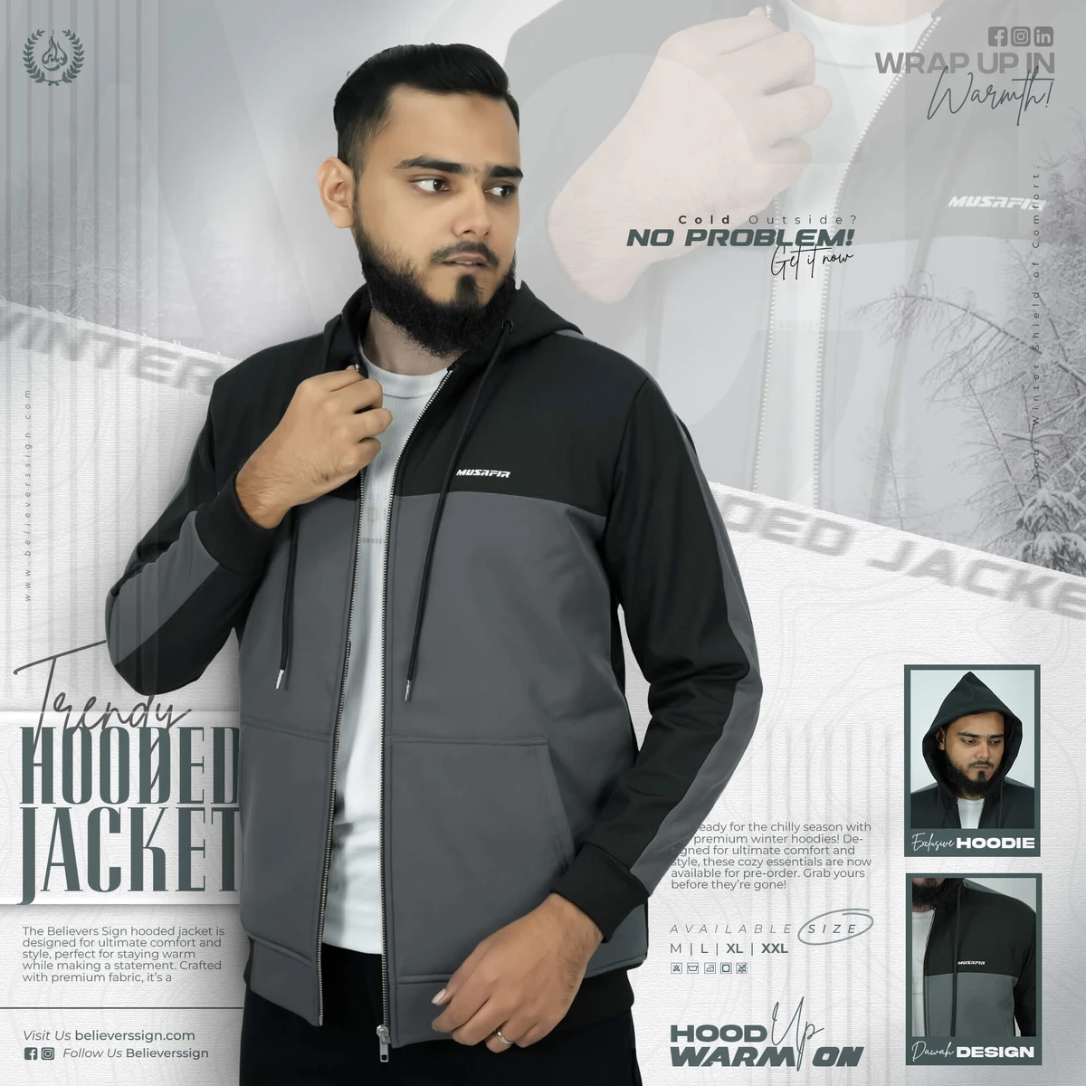 Hooded Jacket - Musafir